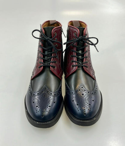 REGAL ウィングチップブーツ サイドジップ メンズ SIZE 25.0 (S) リーガル