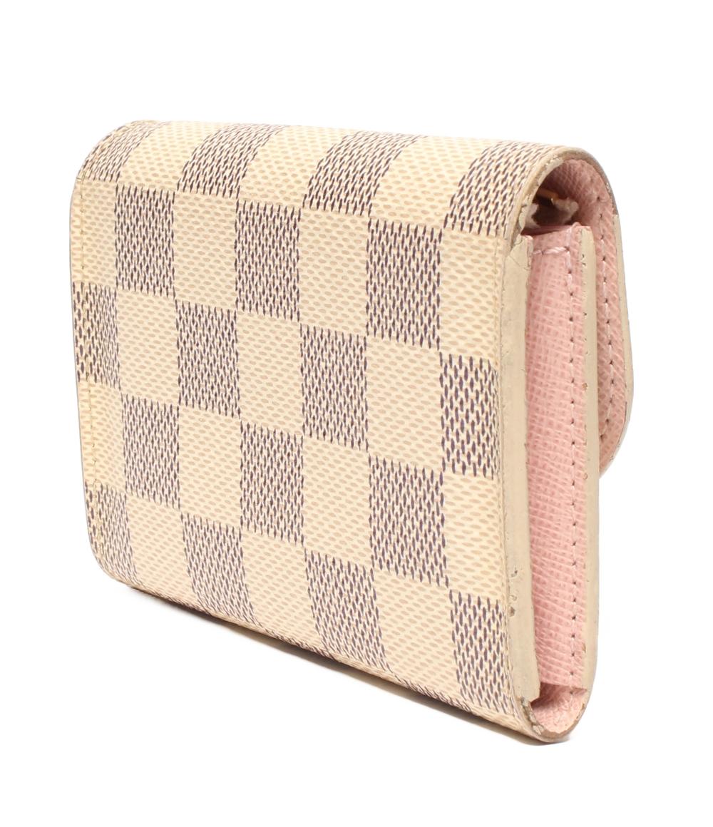 LOUIS VUITTON コインケース ミニ財布 ポルトモネ・ロザリ ダミエ
