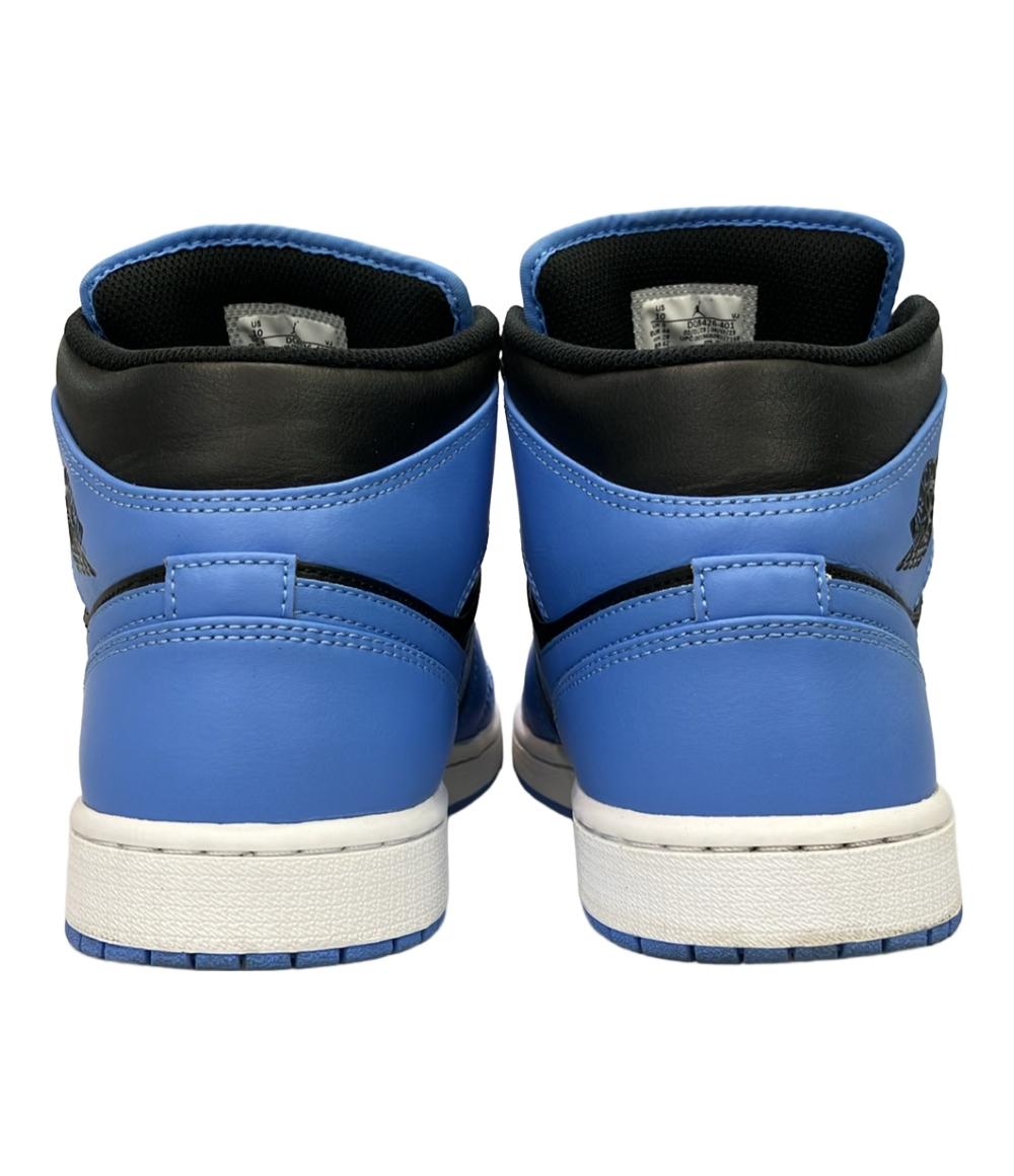 NIKE ミドルカットスニーカー エアジョーダン 1 ミッド ユニバーシティー DQ8426-401 メンズ SIZE 28.0 (XL) ナイキ