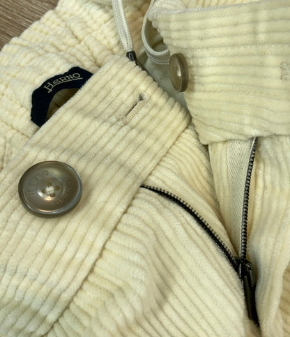 Herno カーゴパンツ コーデュロイ アイボリー PT000071U メンズ SIZE S ヘルノ