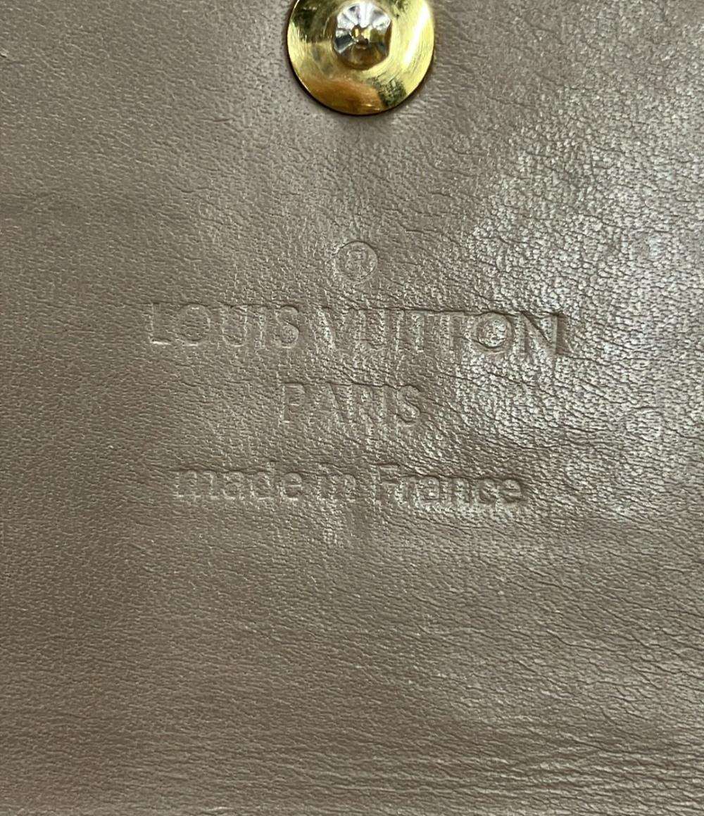 LOUIS VUITTON 長財布 モノグラム ヴェルニ ポルトフォイユ サラ M91764 レディース ルイ・ヴィトン
