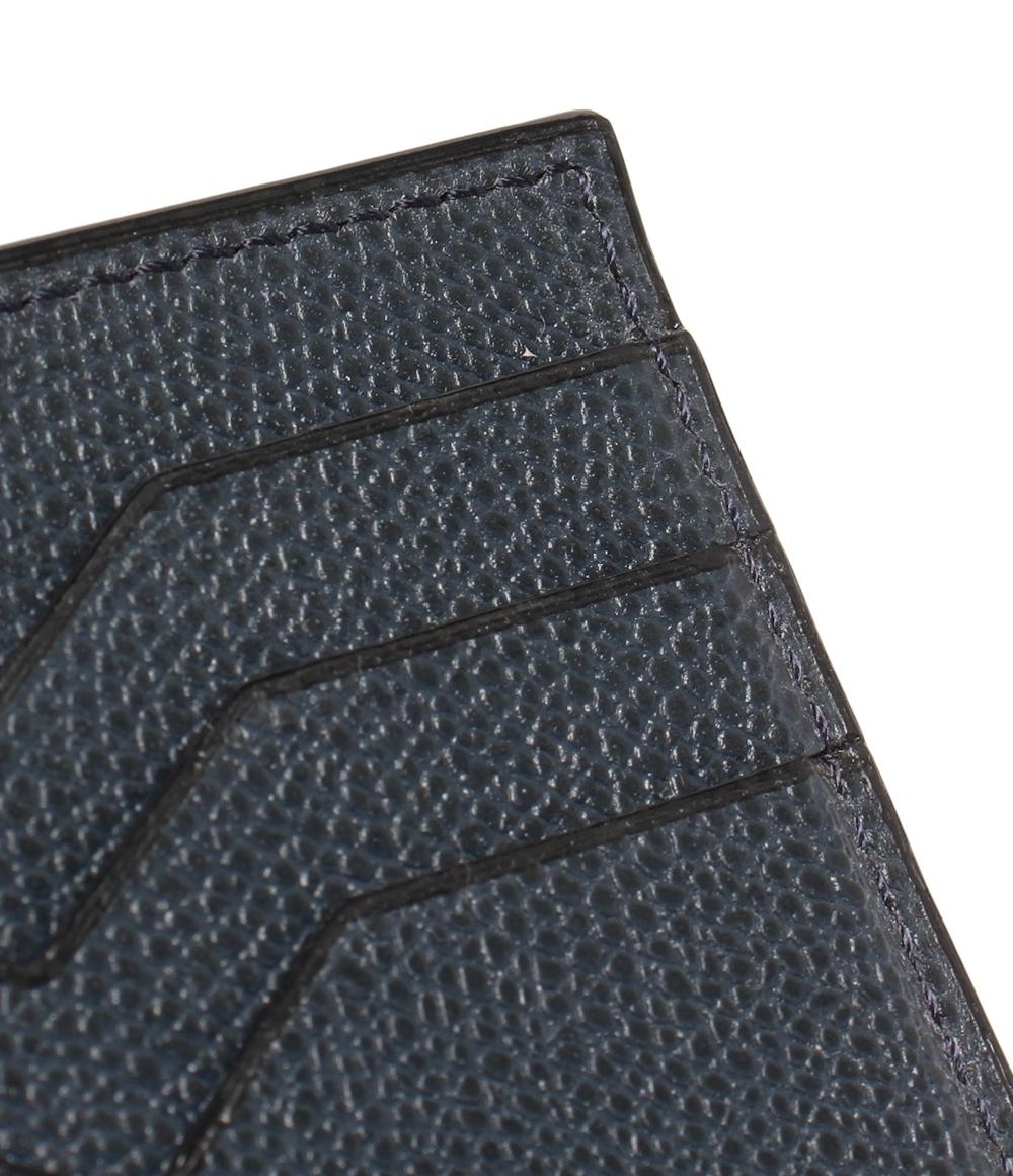 Valextra カードケース マネークリップ付き メンズ ヴァレクストラ