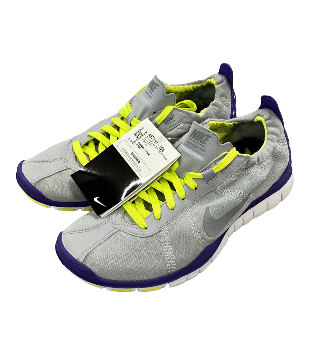 美品 NIKE ローカットスニーカー W フリー TR ツイスト AP 487791-006 レディース SIZE 23.5 (M) ナイキ