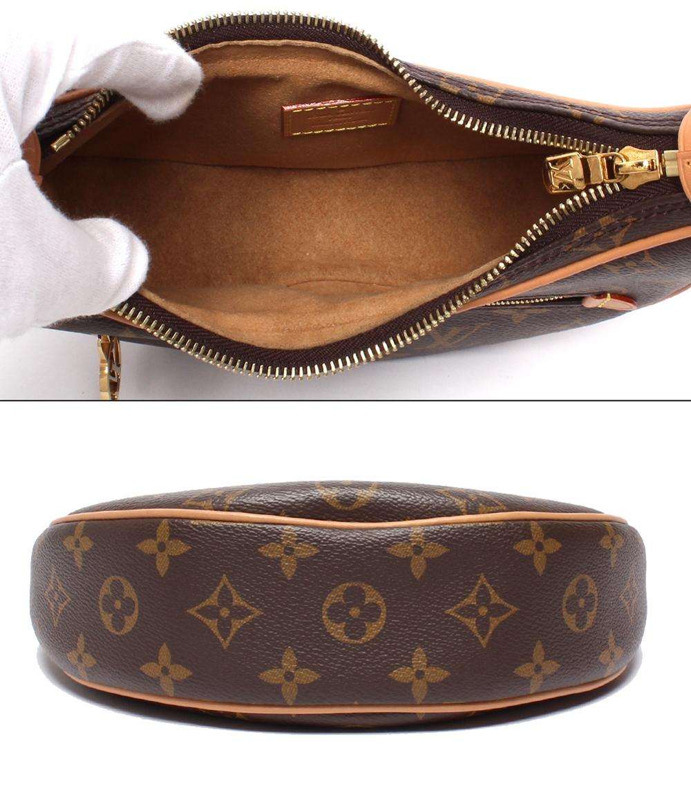 美品 LOUIS VUITTON ハンドバッグ ショルダーバッグ 半月型 ループ 美品 LOUIS VUITTON ハンドバッグ ショルダーバッグ 半月型 ループ
