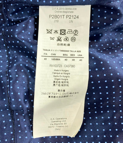 エンポリオ・アルマーニ ダブルジップ ジャケット レディース SIZE 40 (S) Emporio Armani