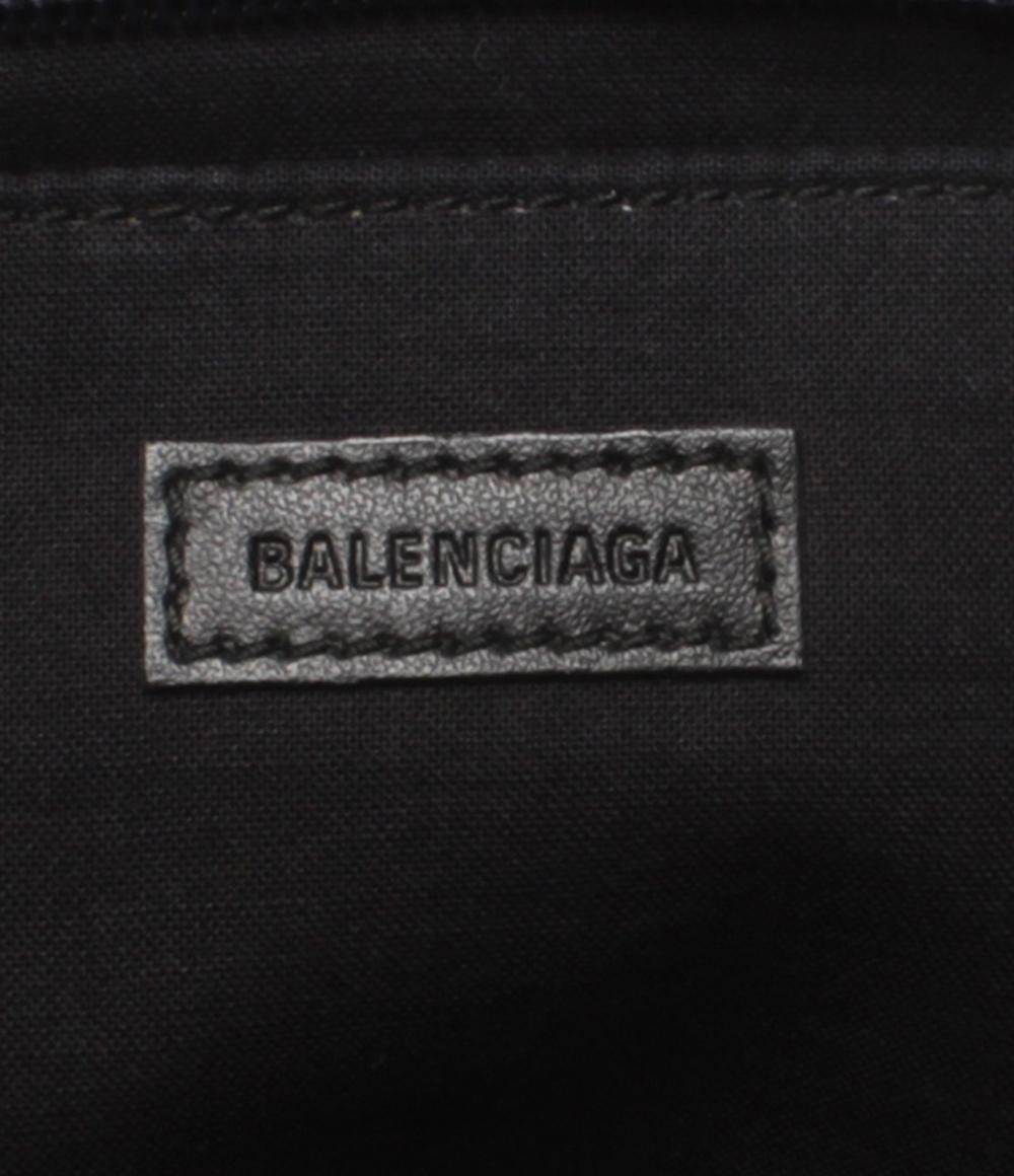 美品 バレンシアガ クラッチバッグ ナイロン ロゴ刺繍 ユニセックス BALENCIAGA