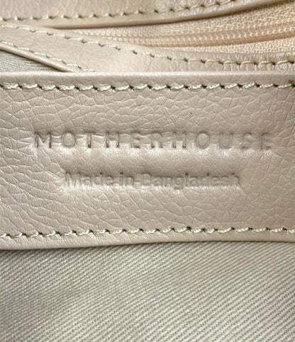 MOTHERHOUSE 2WAY リュック ショルダーバッグ 斜め掛け レディース マザーハウス