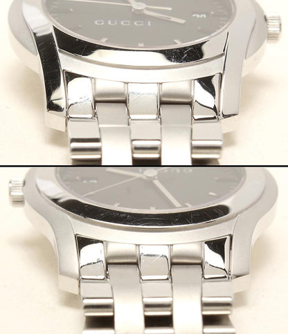 GUCCI 腕時計 クオーツ ブラック 5500XL メンズ グッチ