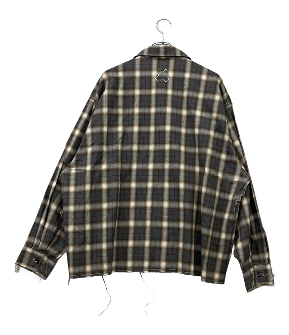 美品 LQUARTET 長袖シャツ オンプレ 50sカラー クラフトマン シャツ 25SS L025SS-LS-012 メンズ エルカルテット