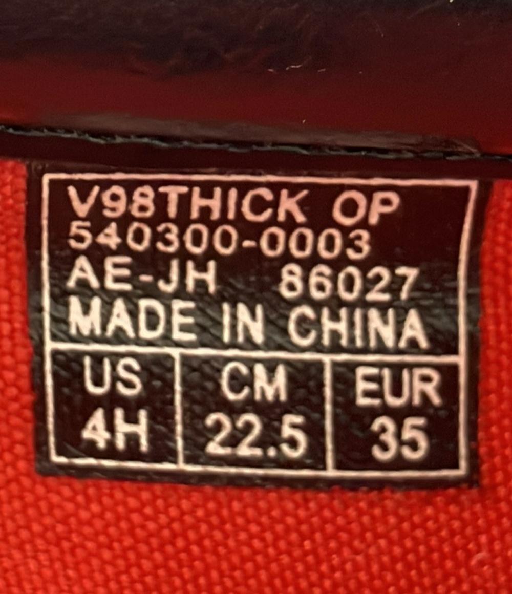 VANS ベルベット厚底スリッポン スリッポン シック 540300-0003 レディース SIZE 22.5 (S) バンズ