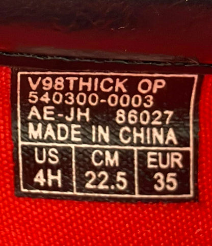 VANS ベルベット厚底スリッポン スリッポン シック 540300-0003 レディース SIZE 22.5 (S) バンズ