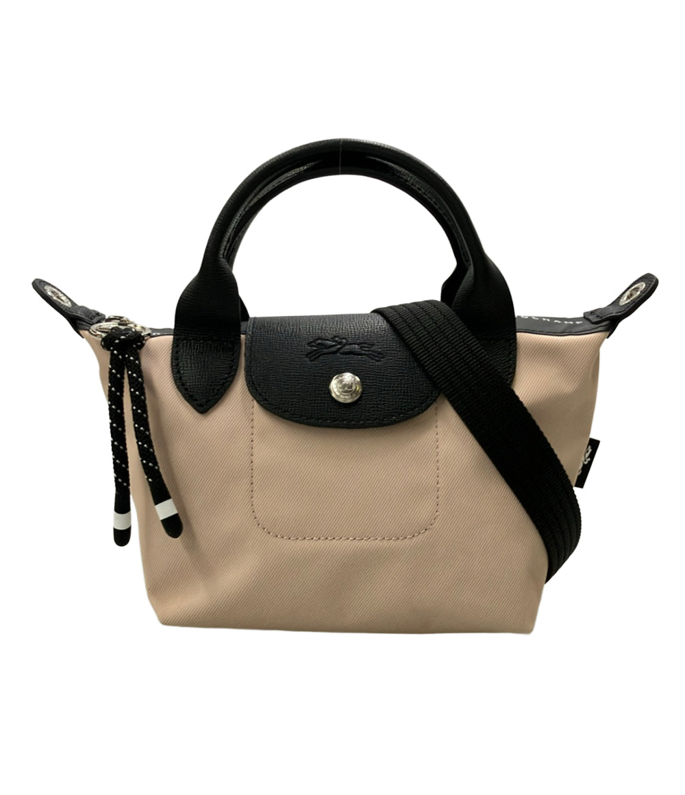 美品 Longchamp 2WAY ハンドバッグ ショルダーバッグ 斜め掛け L1500HSR542 レディース ロンシャン