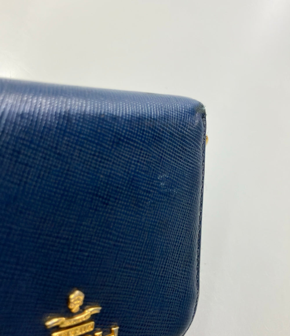 PRADA ラウンドファスナーコインケース サフィアーノレザー レディース プラダ