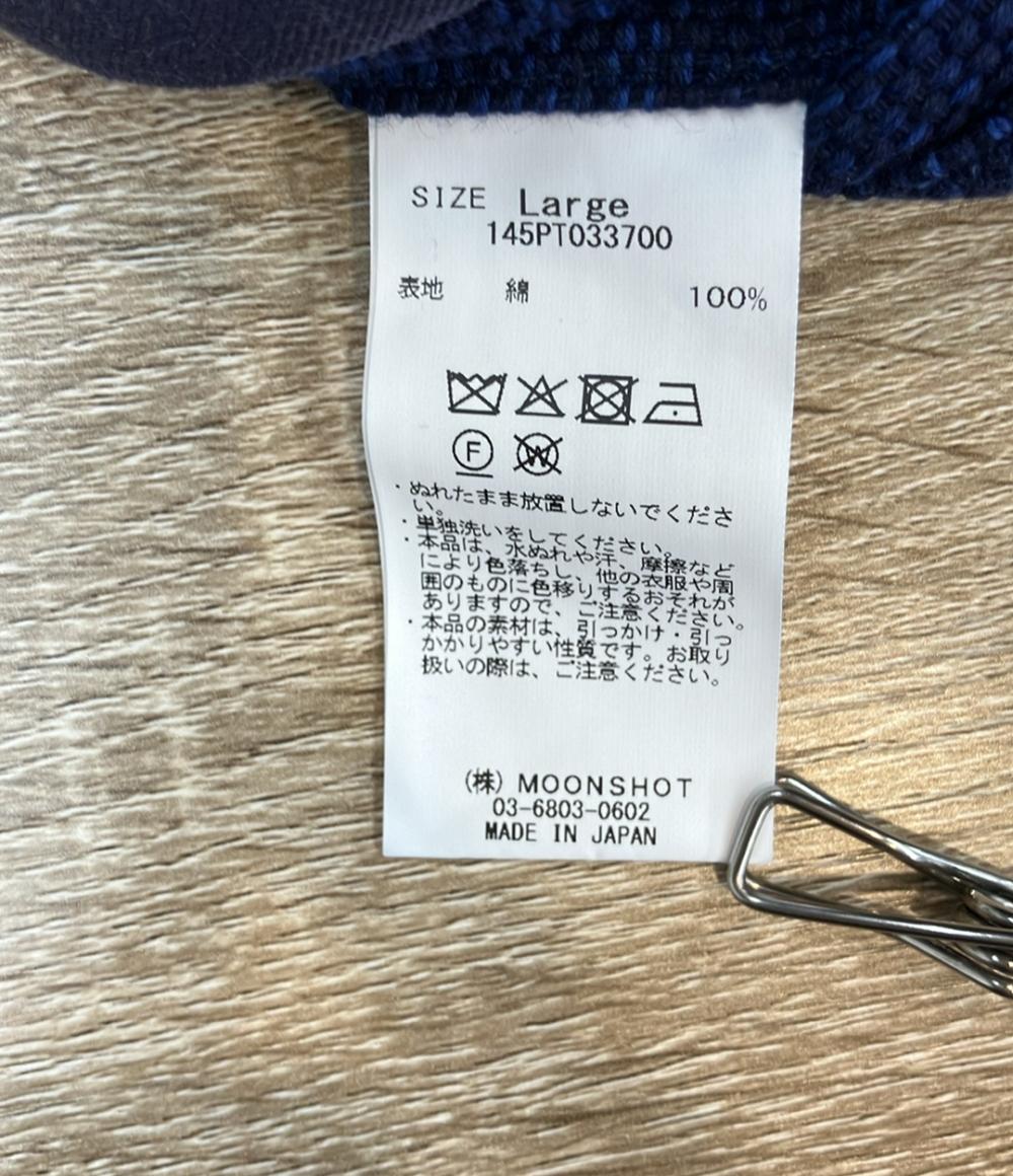 クオン ハーフパンツ Aizome Sashiko 3/4 Hakama Trousers 145PT033700 メンズ SIZE Large (L) KUON