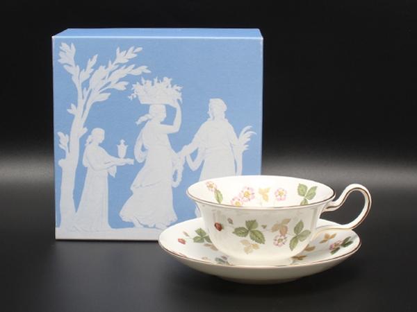 美品 WEDGWOOD カップ＆ソーサー ワイルドストロベリー ウエッジウッド