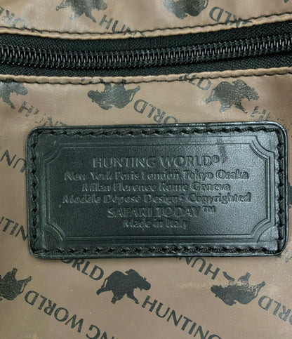 HUNTING WORLD ボストンバッグ ショルダーバッグ 2WAY レディース ハンティングワールド