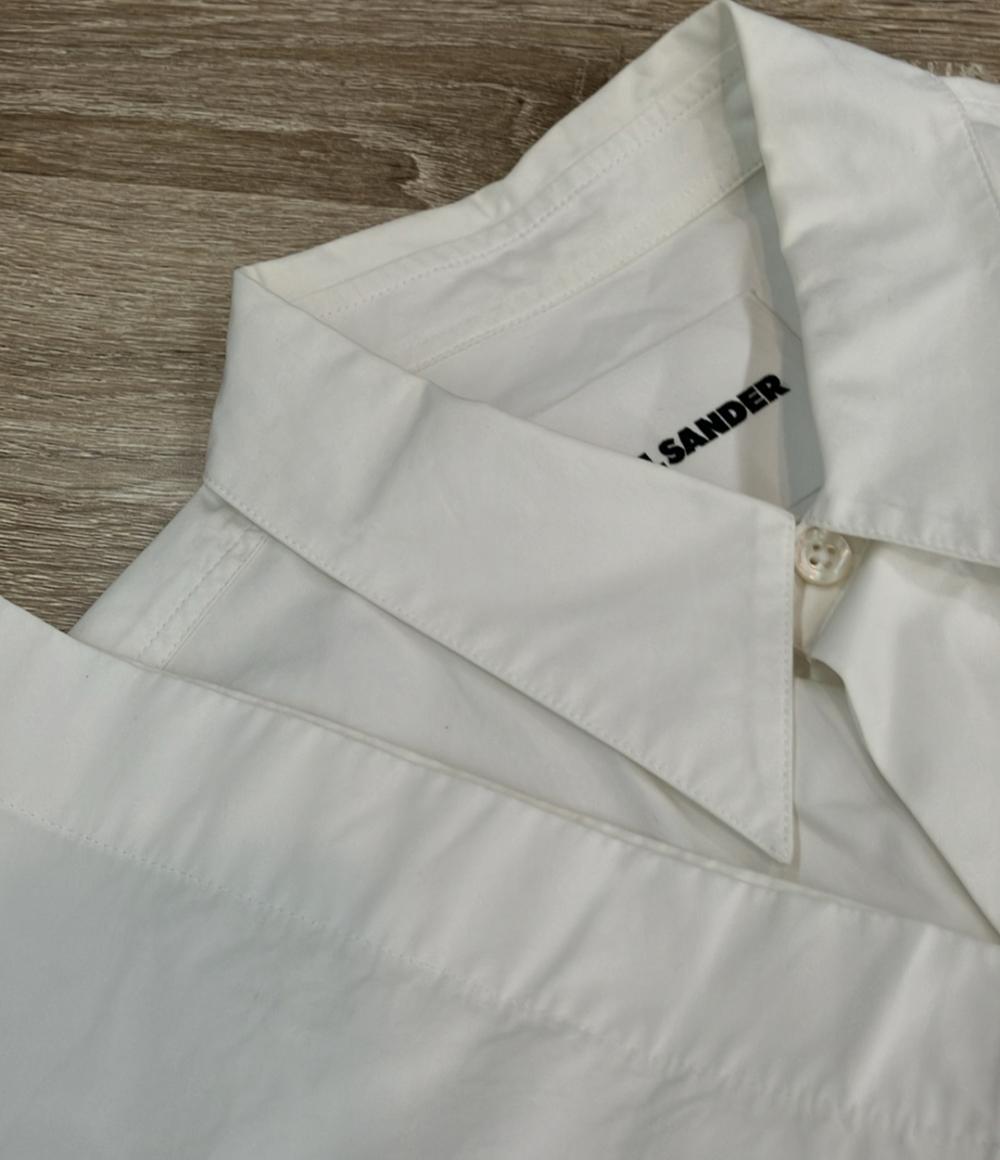 JIL SANDER 半袖シャツ 22SS レギュラーカラー ボックスシルエット JSMU601726MU24420021 メンズ SIZE 42 (XL) ジルサンダー