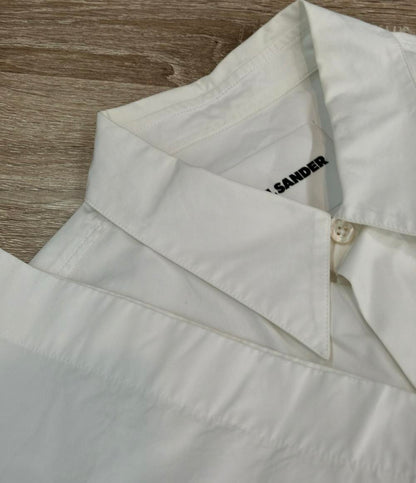 JIL SANDER 半袖シャツ 22SS レギュラーカラー ボックスシルエット JSMU601726MU24420021 メンズ SIZE 42 (XL) ジルサンダー