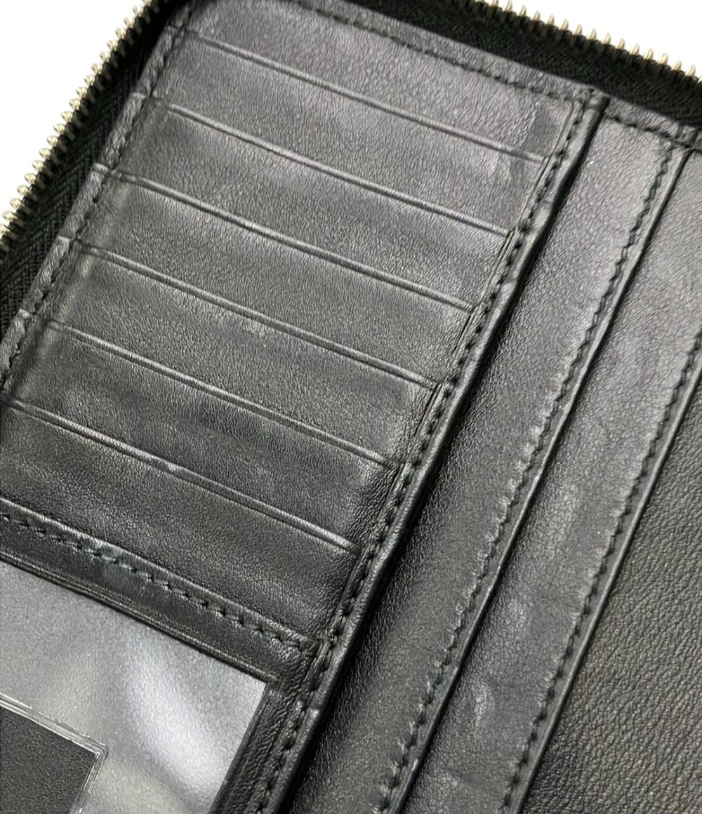 GUCCI ラウンドファスナー長財布 マイクログッチシマ 322819 2091
