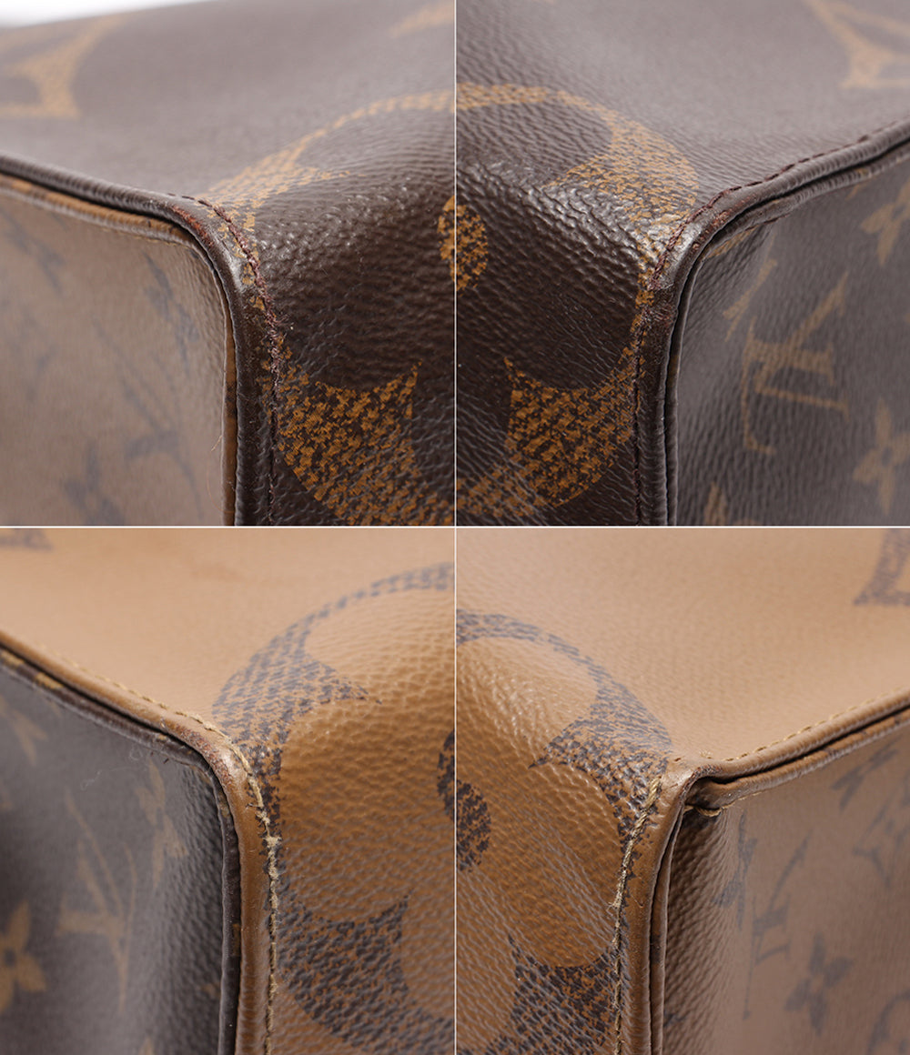 LOUIS VUITTON 2WAYハンドバッグ ショルダーバッグ 肩掛け オンザゴーMM モノグラム ジャイアント リバーズ M45321 レディース ルイ・ヴィトン