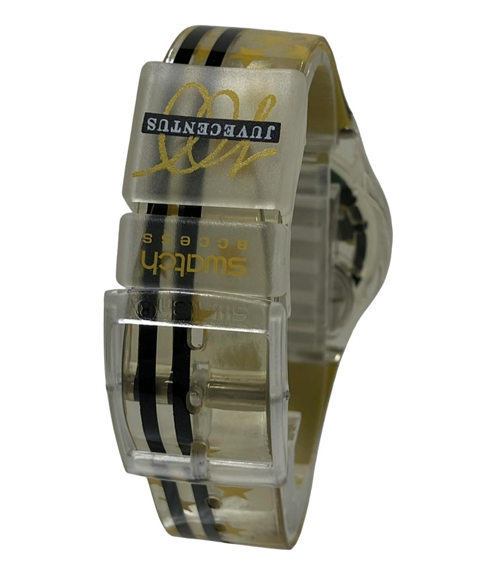 スウォッチ 腕時計 ユベントス100周年モデル セリエA クオーツ レディース Swatch