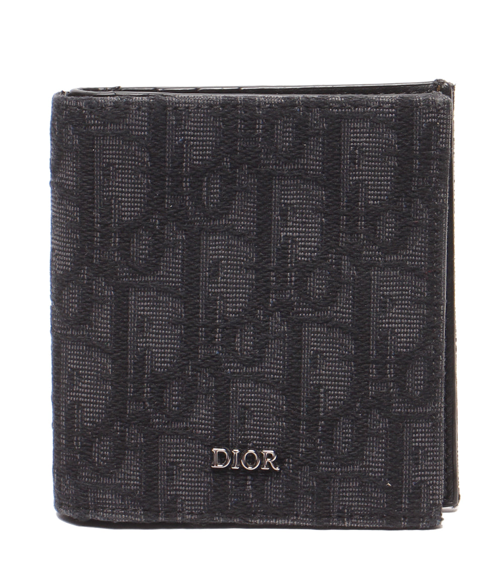 Dior 二つ折り財布 オブリーク トロッター メンズ ディオール