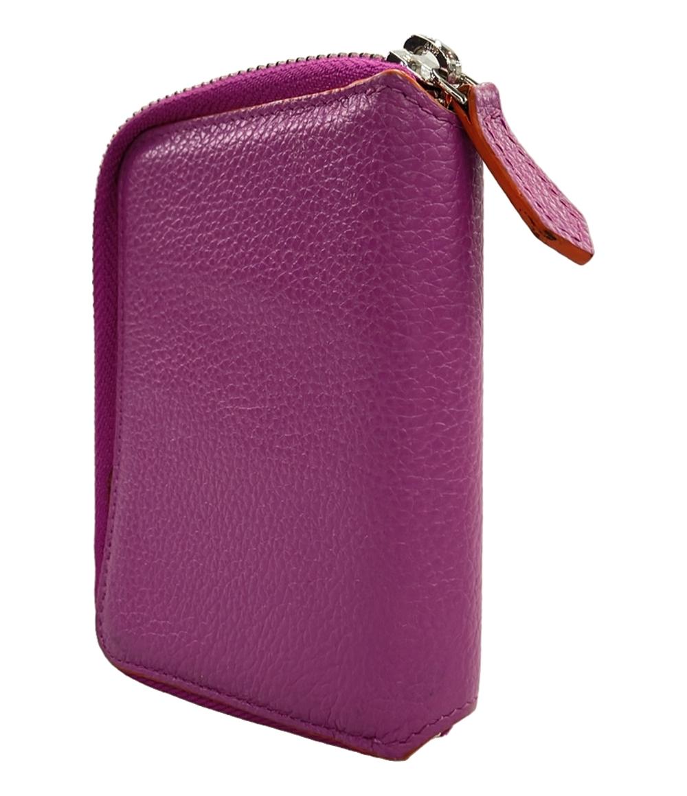 VERSACE ラウンドファスナー二つ折り財布 レディース ヴェルサーチ