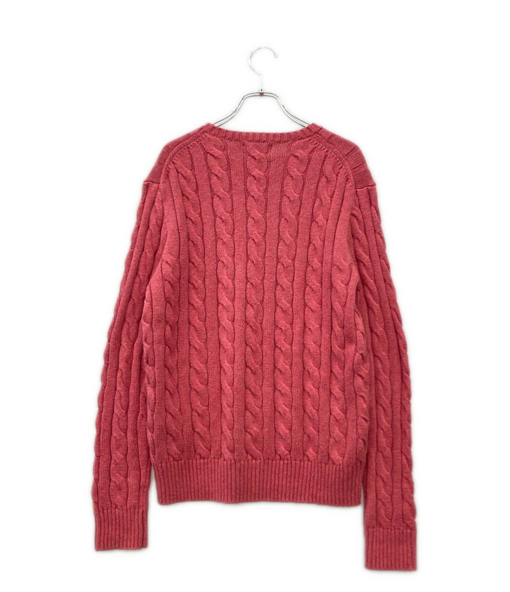 POLO RALPH LAUREN 長袖 ケーブル ニット レディース SIZE XS ポロ・ラルフローレン