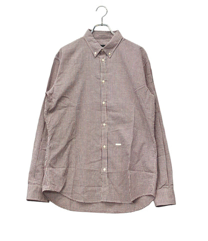 美品 DSQUARED2 長袖シャツ ギンガムチェック柄 メンズ SIZE 48 (L) ディースクエアード