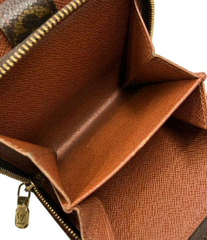 LOUIS VUITTON 二つ折り財布 コンパクトジップ モノグラム M61667 レディース ルイ・ヴィトン