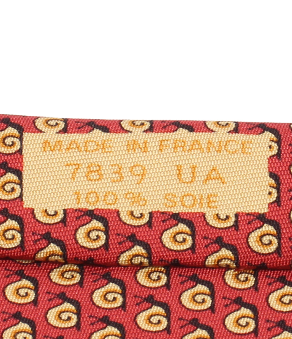 エルメス ネクタイ シルク100％ エスカルゴ柄 メンズ HERMES HERMES ネクタイ シルク100％ エスカルゴ柄 メンズ エルメス – Rehello