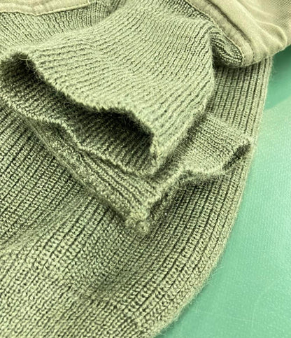 リソウ 切り替えニットセーター メンズ ReSew