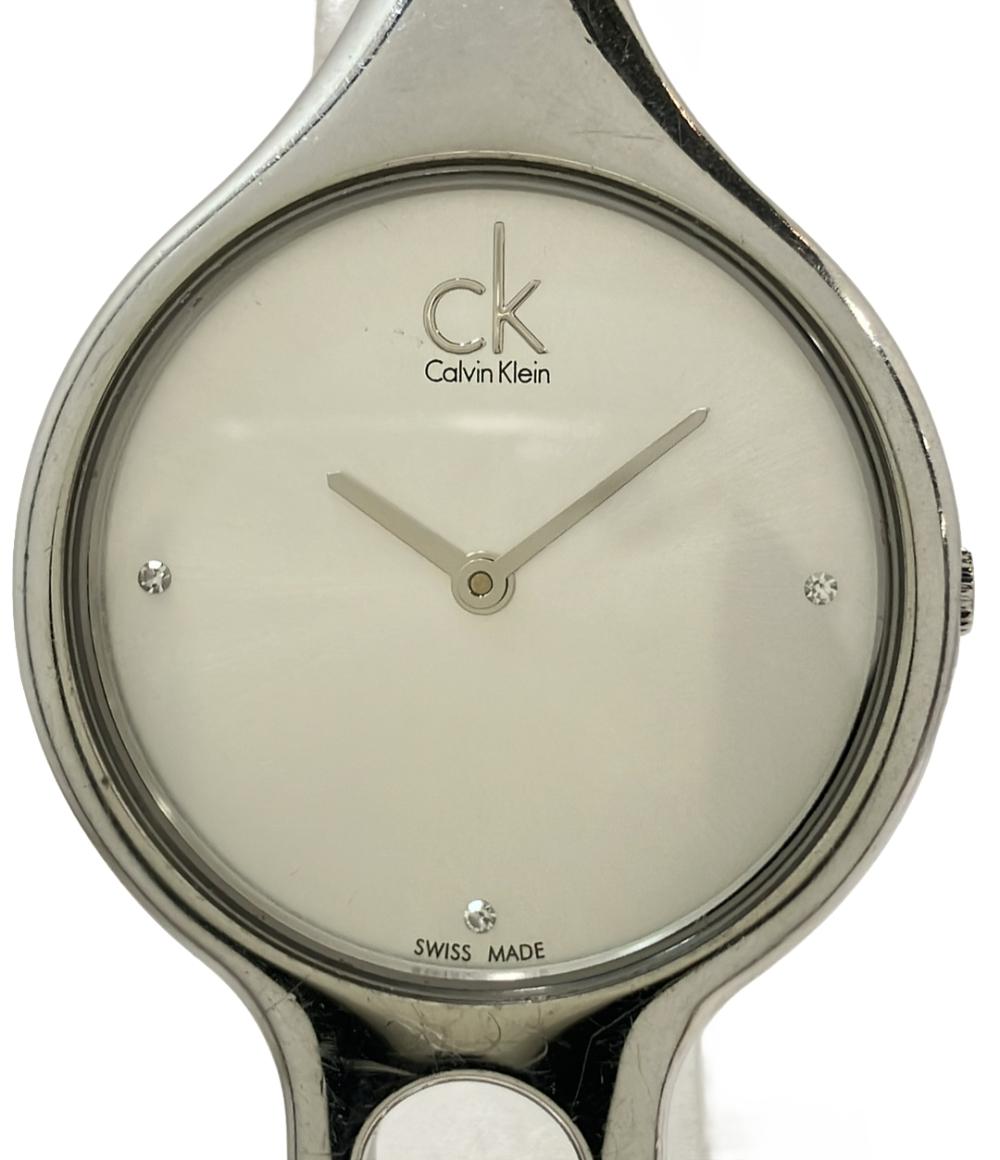 Calvin klein 腕時計 クオーツ シルバー K1N 221 レディース カルバンクライン