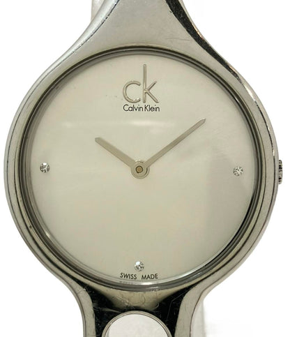 Calvin klein 腕時計 クオーツ シルバー K1N 221 レディース カルバンクライン