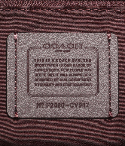 美品 COACH トートバッグ フェイ ドローストリング CV947 レディース コーチ