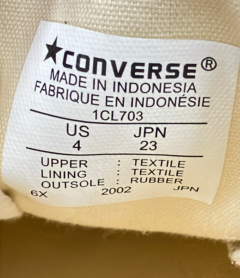 CONVERSE PLAY COMME des GARCONS ハイカットスニーカー Chuck 70 1CL703 レディース SIZE 23.0 (M) コンバース プレイコムデギャルソン