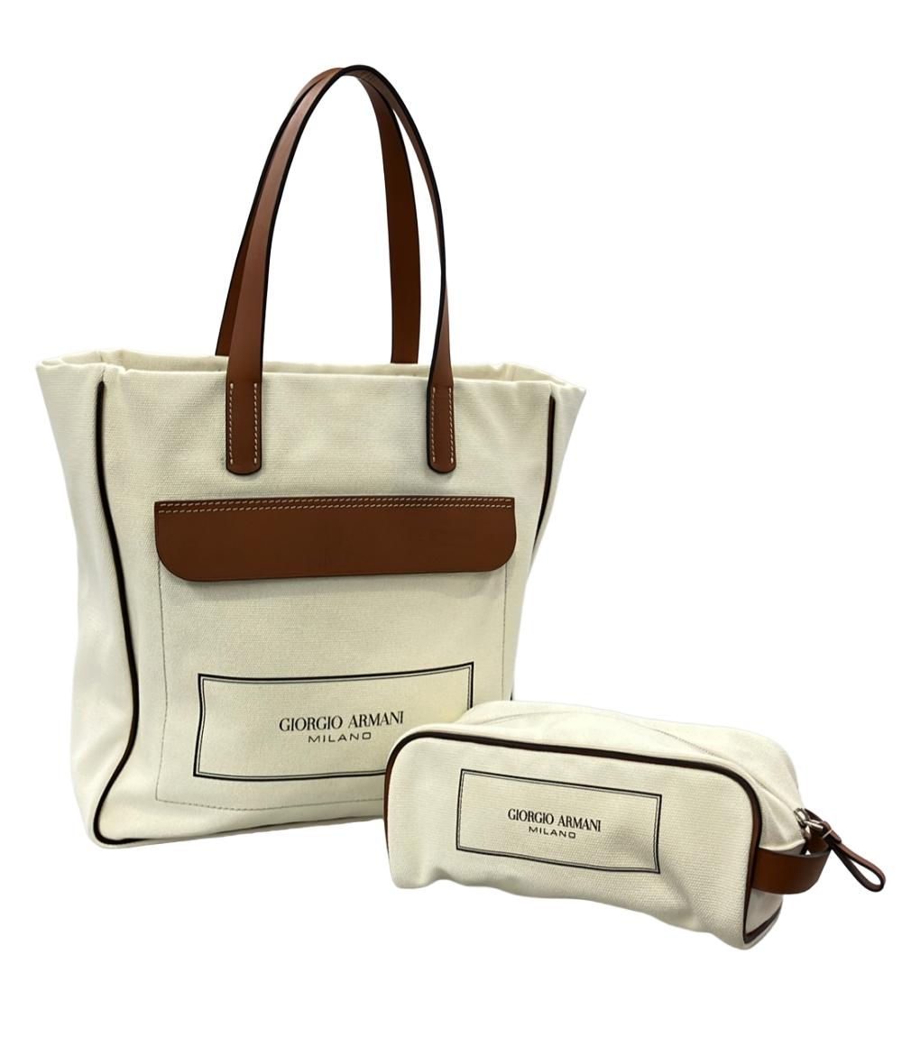 GIORGIO ARMANI トートバッグ ショルダーバッグ 肩掛け レディース メンズ ジョルジオアルマーニ
