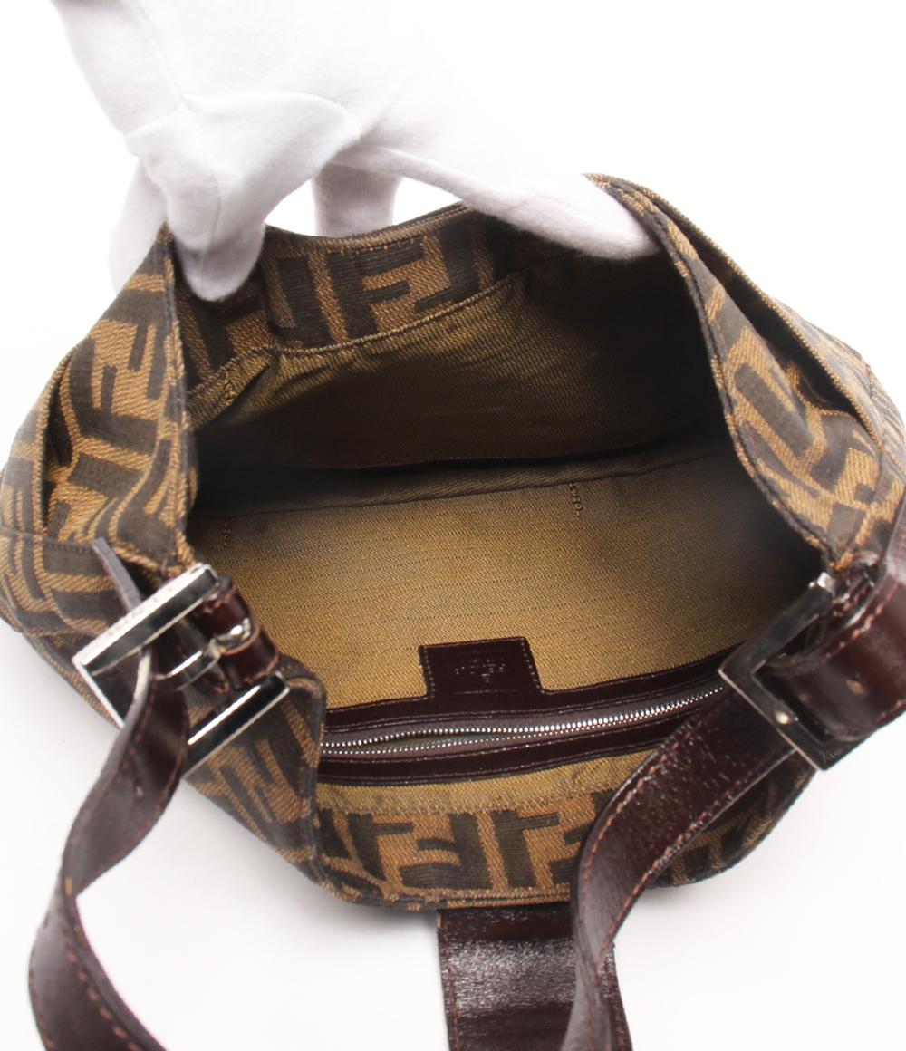 フェンディ ショルダーバッグ 肩掛け マンバケット ズッカ レディース FENDI