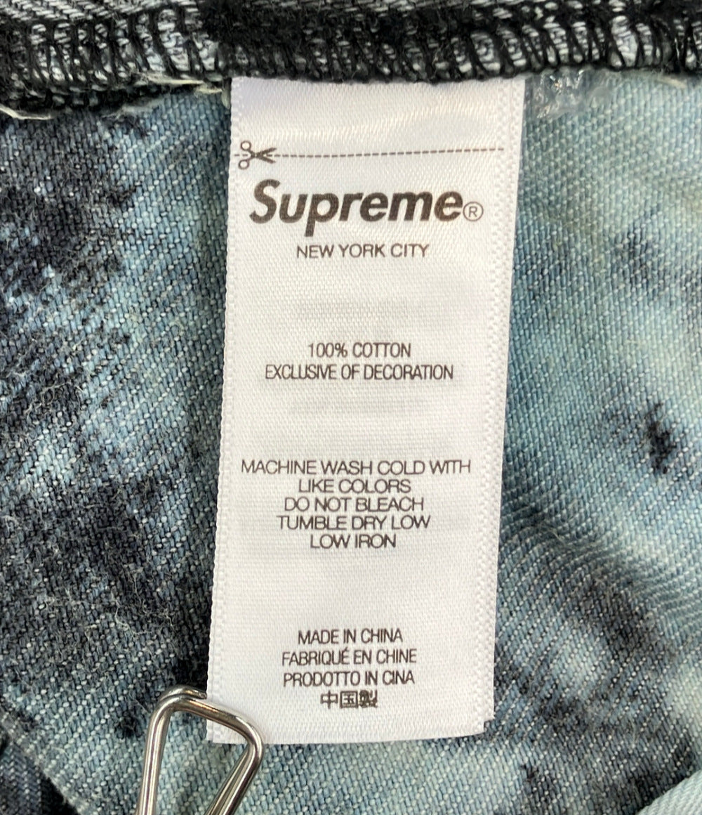 美品 Supreme レギュラー ジーンズ タイダイ デニムパンツ メンズ SIZE 34 シュプリーム