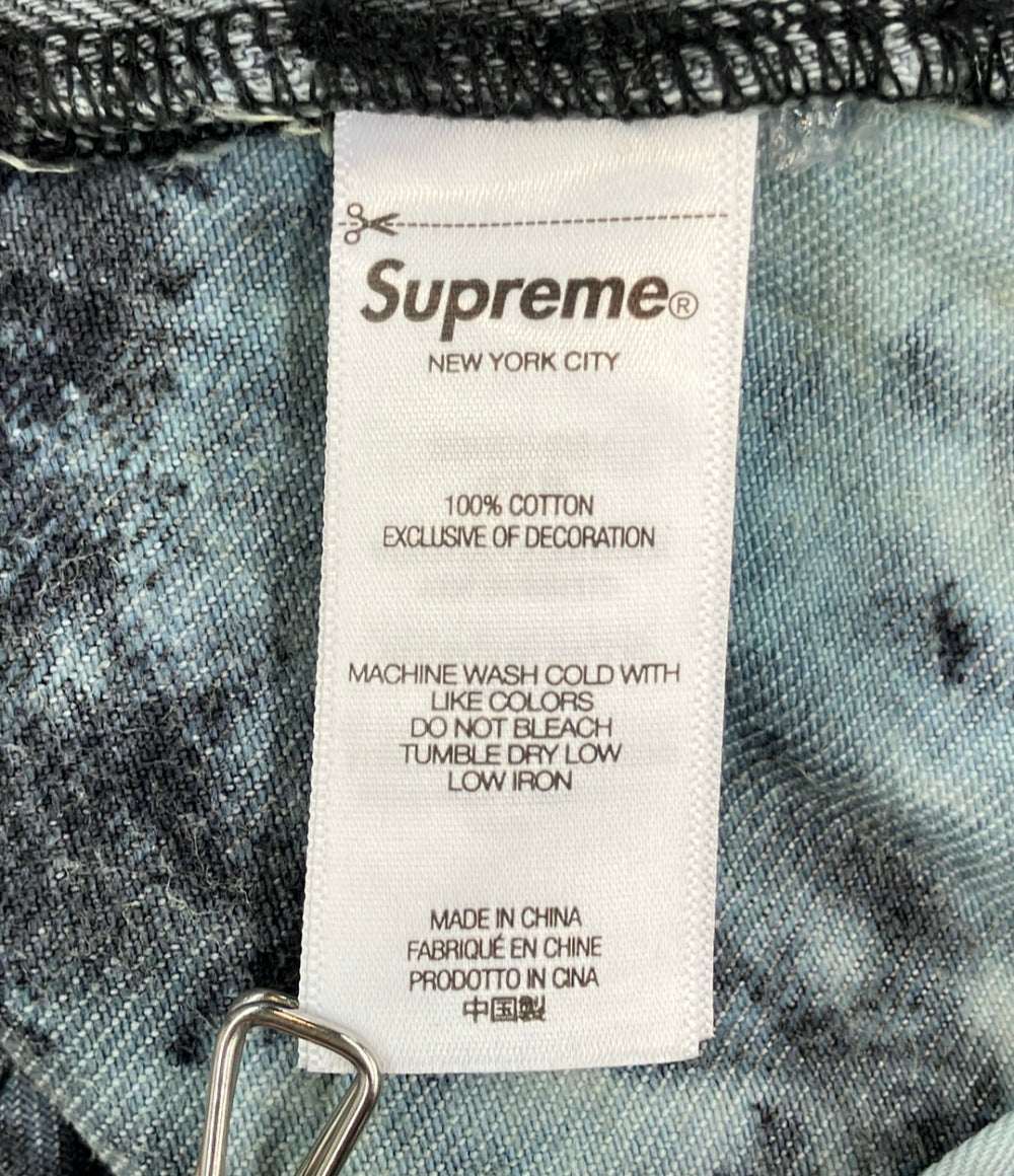 美品 Supreme レギュラー ジーンズ タイダイ デニムパンツ メンズ SIZE 34 シュプリーム