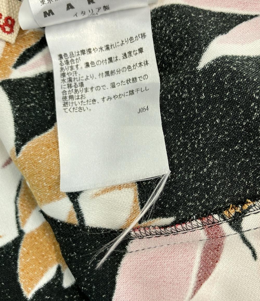 MARNI 半袖ワンピース 21Prefall チューリップ柄 レディース SIZE 38 (S) マルニ