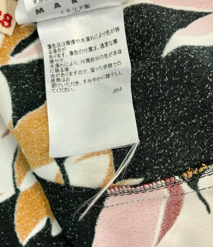MARNI 半袖ワンピース 21Prefall チューリップ柄 レディース SIZE 38 (S) マルニ