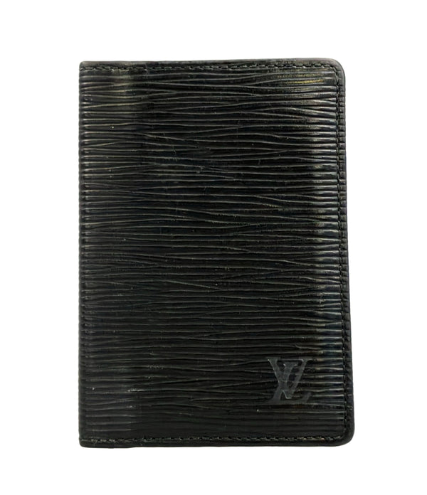 LOUIS VUITTON ヴィトン カードケース オーガナイザー ドゥ ポッシュ M63582 ブラック エピ メンズ【本物保証】 LOUIS VUITTON カードケース 名刺入れ オーガナイザー ドゥ ポッシュ