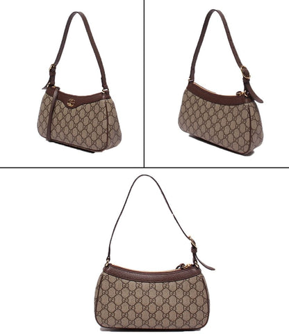 美品 GUCCI ハンドバッグ ショルダーバッグ 肩掛け GGスプリーム 735145 213317 レディース グッチ