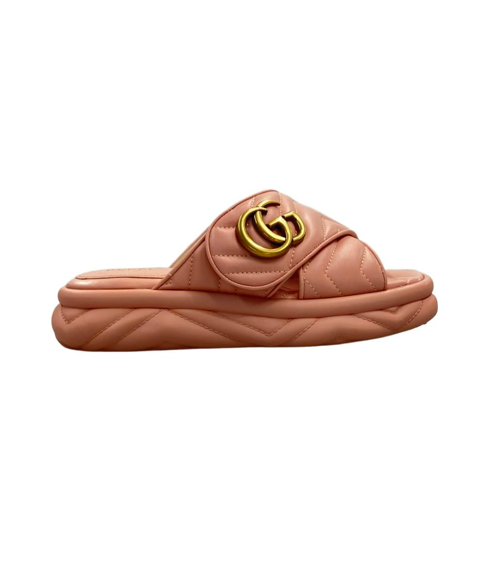 グッチ スライドサンダル GGマーモント レディース SIZE 37 (L) GUCCI