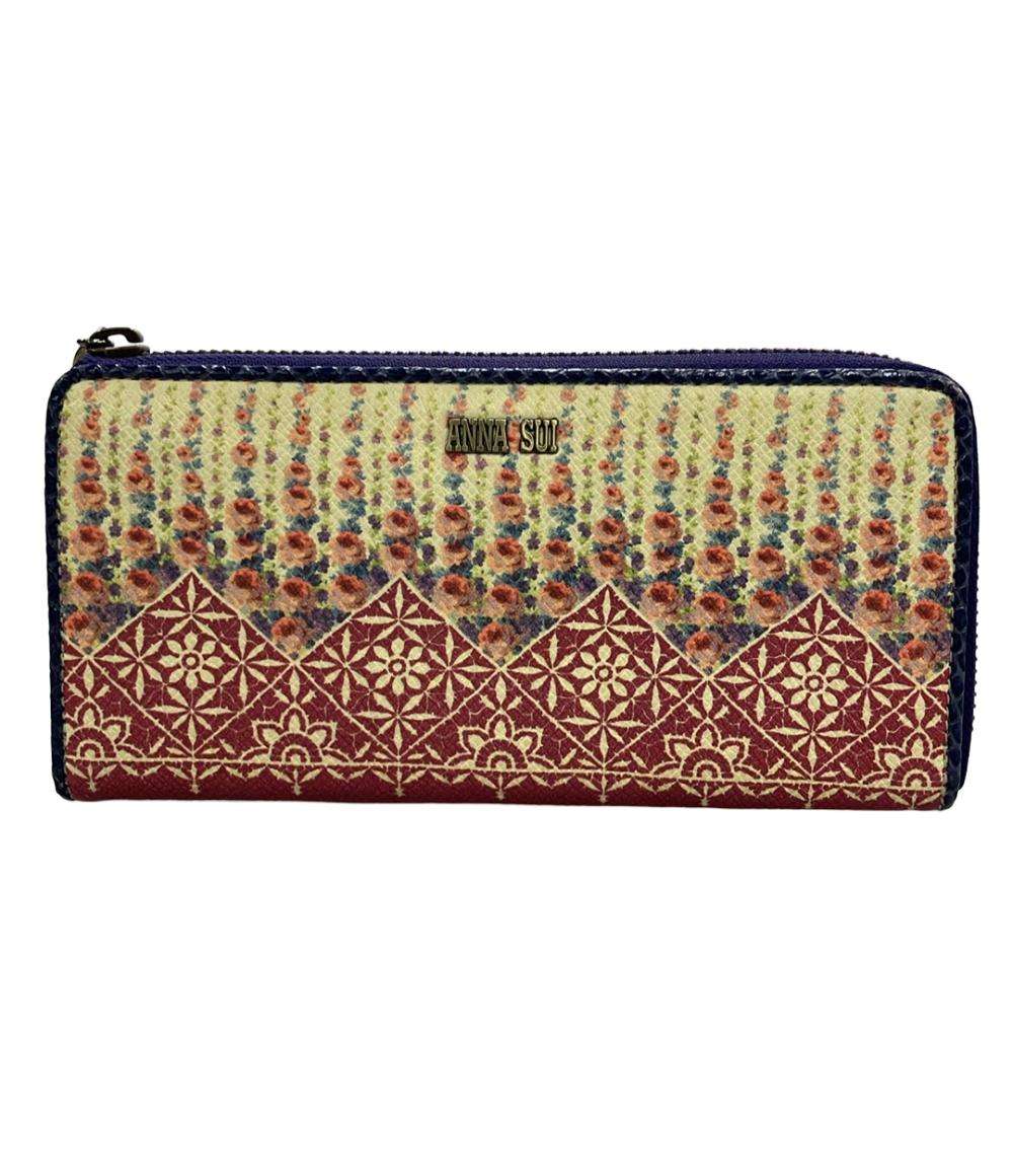 アナスイ L字ファスナー長財布 レディース ANNA SUI