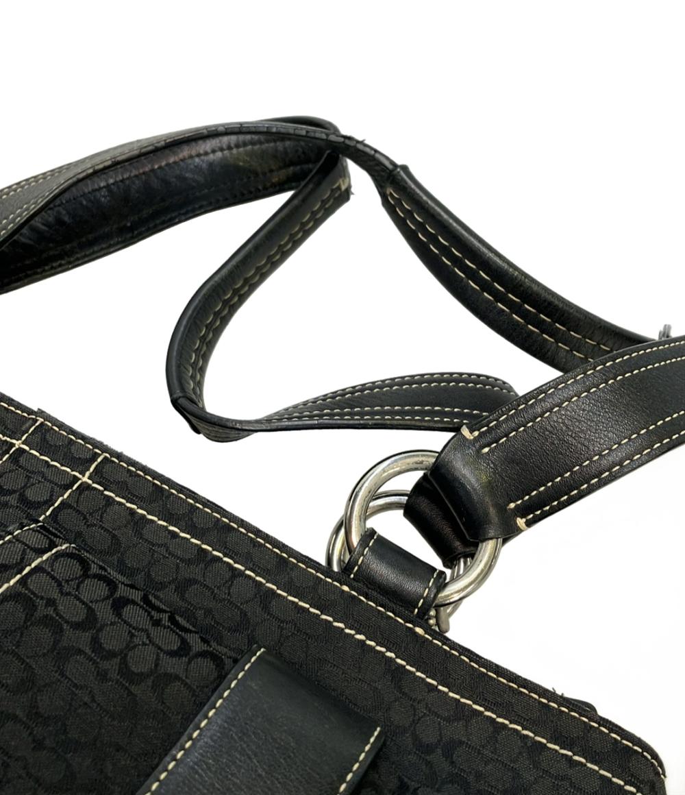COACH トートバッグ ショルダーバッグ 肩掛け ミニシグネチャー 6427