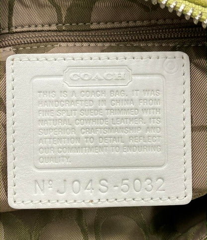 COACH スエード ショルダーバッグ 肩掛け ワンショルダー 5032 レディース コーチ