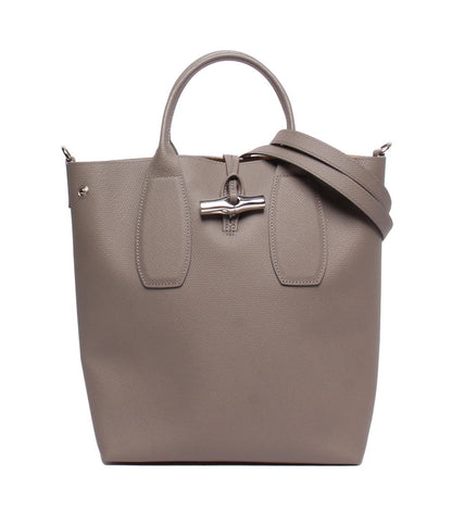 美品 Longchamp 2wayトートバッグ ショルダーバッグ 斜め掛け クロスボディ ロゾ M レディース ロンシャン