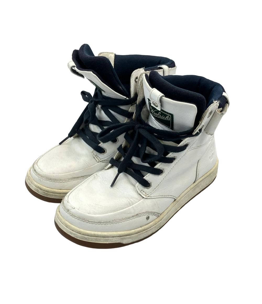 Timberland WOOLRICH ハイカットスニーカー メンズ SIZE 23.5 (XS) ティンバーランド ウールリッチ